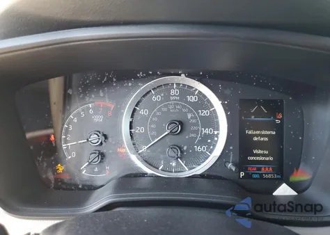 2021 Toyota Corolla Le z USA, uszkodzony, nr VIN 5YFEPMAE4MP241932